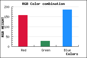 rgb background color #9E1CBA mixer