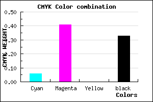 #9F64AA color CMYK mixer