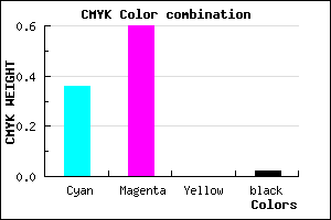 #9F64FA color CMYK mixer