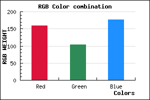 rgb background color #9F67B1 mixer