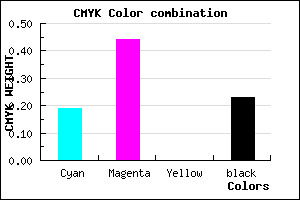 #9F6EC4 color CMYK mixer