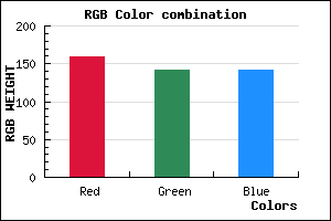 rgb background color #9F8D8D mixer