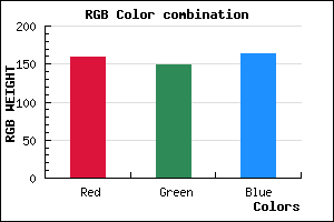 rgb background color #9F95A3 mixer