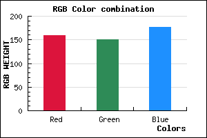 rgb background color #9F97B1 mixer