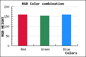rgb background color #9F999F mixer
