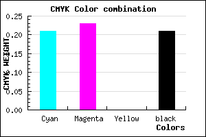 #9F9CCA color CMYK mixer