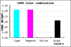 #9F9ED6 color CMYK mixer