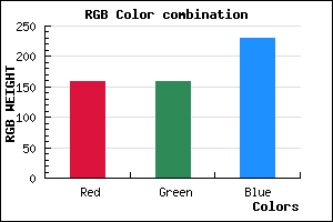 rgb background color #9F9EE6 mixer