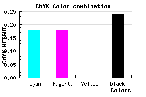 #9F9FC1 color CMYK mixer