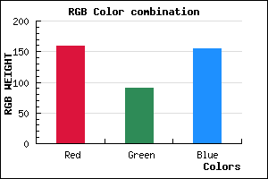 rgb background color #9F5B9B mixer