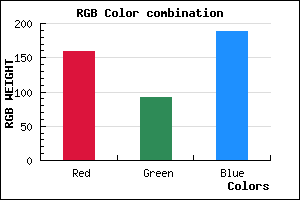rgb background color #9F5CBC mixer