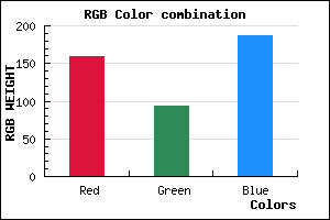 rgb background color #9F5DBB mixer