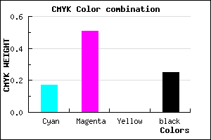 #9F5EC0 color CMYK mixer