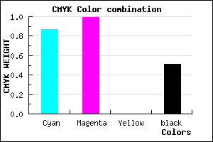 #10017D color CMYK mixer