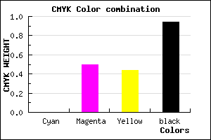 #100809 color CMYK mixer