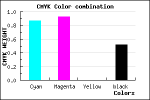 #10097B color CMYK mixer