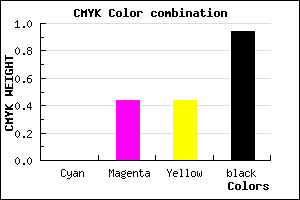 #100909 color CMYK mixer