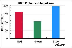 rgb background color #A068C4 mixer