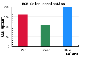 rgb background color #A06CC5 mixer