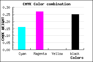 #A08ABE color CMYK mixer