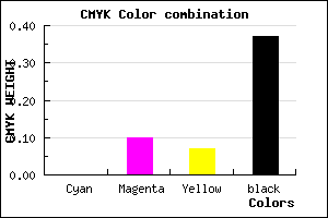 #A09095 color CMYK mixer