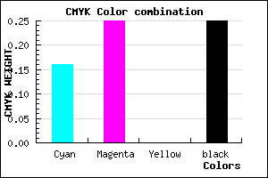 #A090BF color CMYK mixer