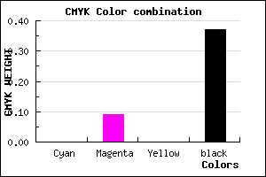 #A092A0 color CMYK mixer