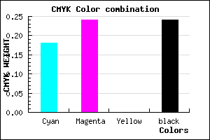 #A094C2 color CMYK mixer