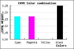 #A0A0C0 color CMYK mixer