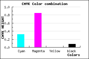 #A024EA color CMYK mixer