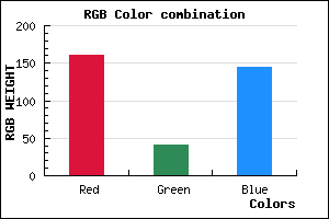 rgb background color #A02991 mixer