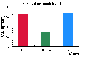 rgb background color #A048AA mixer