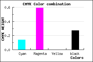 #A04DBB color CMYK mixer