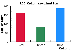 rgb background color #A053BB mixer