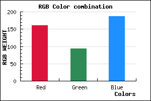 rgb background color #A05DBB mixer