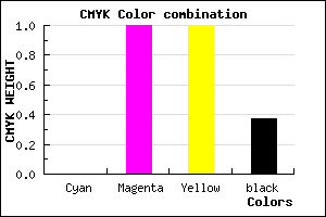 #A10000 color CMYK mixer