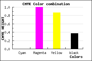 #A10015 color CMYK mixer