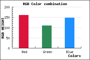 rgb background color #A16D94 mixer