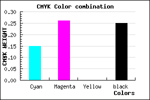 #A18CBE color CMYK mixer