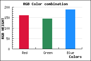 rgb background color #A190BC mixer