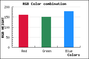 rgb background color #A196B2 mixer