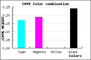 #A19EC2 color CMYK mixer
