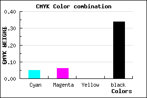 #A19FA9 color CMYK mixer