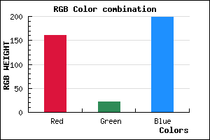rgb background color #A116C6 mixer
