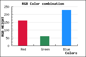 rgb background color #A13CE4 mixer