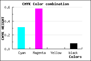#A162EA color CMYK mixer