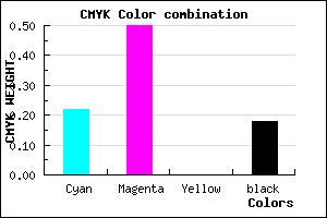 #A268D0 color CMYK mixer