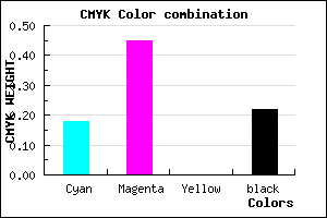 #A26CC6 color CMYK mixer