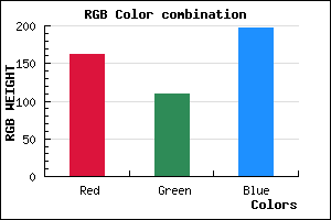 rgb background color #A26DC5 mixer