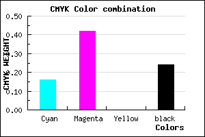 #A270C2 color CMYK mixer
